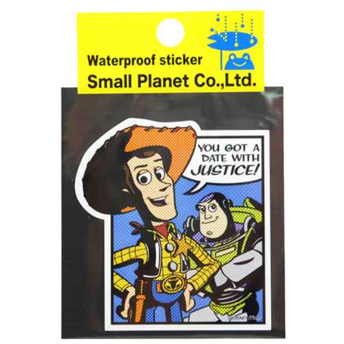 トイストーリー グッズ コミック 防水ステッカー キャラクター グッズ 通販 メール便可 プレゼント 男の子 女の子 ギフト