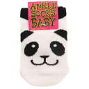 新生児用靴下 ベビーアンクルソックス PANDA パンダ オ...