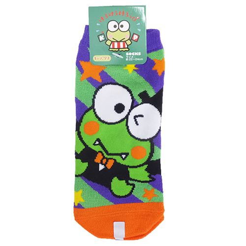 けろけろけろっぴ 女性用靴下 レディース ハロウィン ソックス サンリオ スモールプラネット 22-24cm ファッション 雑貨 大人向け キャラクター グッズ シネマコレクション プレゼント 男の子 女の子 ギフト ホワイトデーのサムネイル
