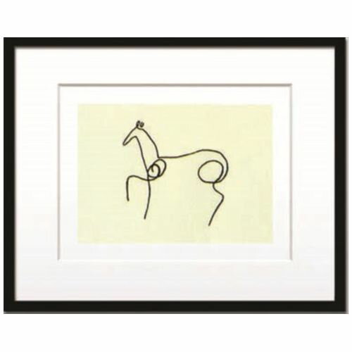 Pablo Picasso ƥꥢ  ǥʡ Le cheval(Silkscreen)  ɳݤ դ륯꡼  ͥޥ쥯