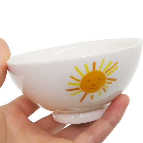 はらぺこあおむしお茶碗磁器製ライスボウルエリックカール金正陶器ギフト雑貨日本製食器絵本キャラクターグッズ通販シネマコレクション