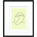 パブロ ピカソ 名画 Pablo Picasso Le hibou 美工社 壁掛け 額付きインテリア 雑貨 取寄品 シネマコレクション