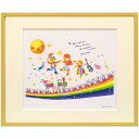 はりたつお アートフレーム 額装品 虹色鍵盤 美工社 ギフト 300枚限定 額付きインテリア 雑貨 取寄品 シネマコレクション