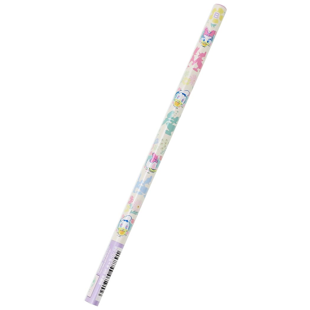 【12月は毎日ポイント10倍!】ドナルド&デイジー 鉛筆 パール丸軸えんぴつB 5007127 ディズニー サンスター文具 日本製 筆記用具 キャラクターグッズ...