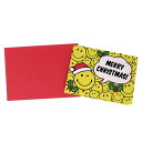 スマイリーフェイス ミニカード 封筒付きミニクリスマスカード 645 Smiley Face アクティブコーポレーション かわいい 日本製 キャラクター グッズ 通販 メール便可 シネマコレクション