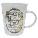 美女と野獣 ベル マグカップ 耐熱ガラスMUG ヴィンテージ ディズニープリンセス 三郷陶器 349ml ギフト 雑貨 キャラクター グッズ 通販 シネマコレク...