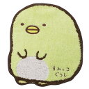 すみっコぐらし ミニタオル ジャガードハンカチタオル ダイカットぺんぎん? サンエックス 丸眞 プチギフト キャラクター グッズ 通販 メール便可 シネマコレク...