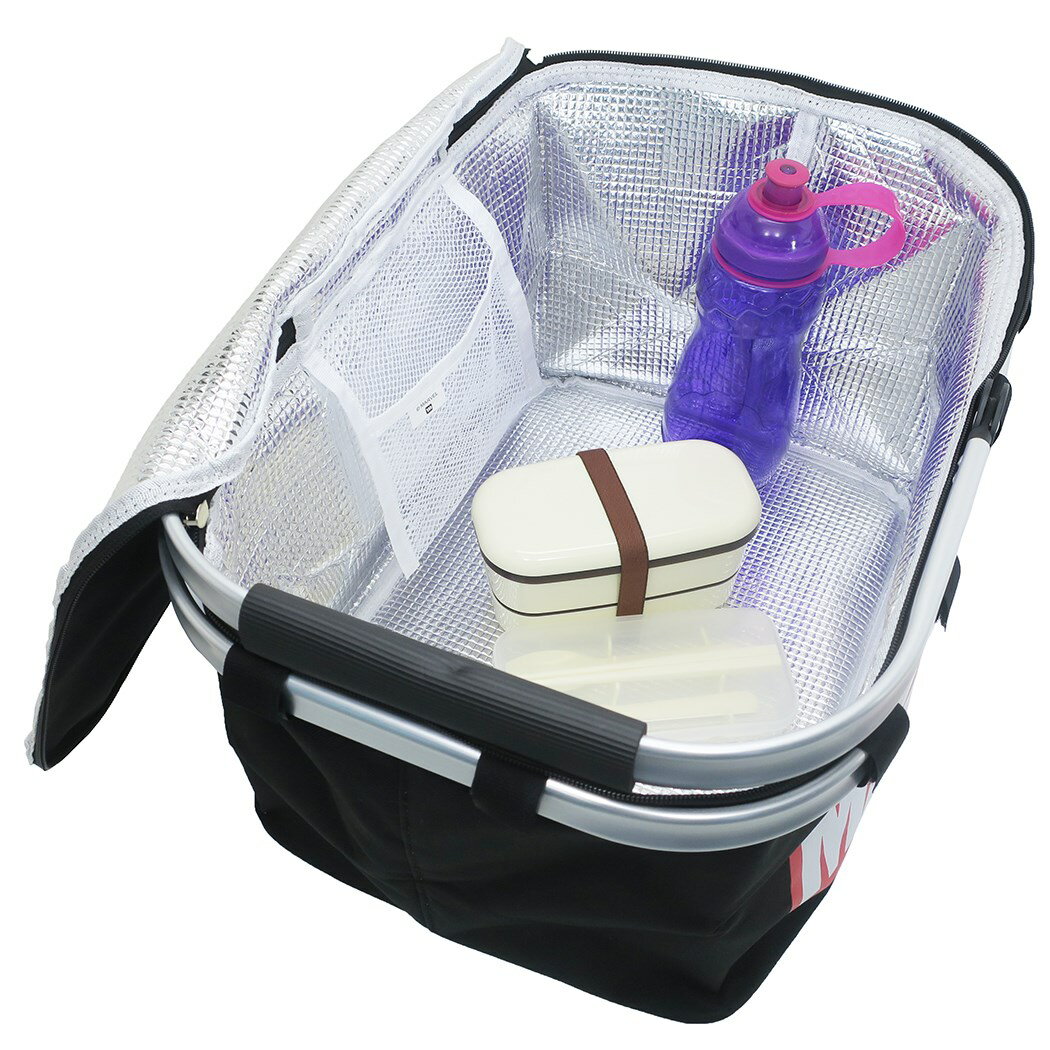 MARVEL 保冷バッグ アルミ 持ち手付き クーラーバッグ ロゴアート マーベル 丸眞 アウトドアバッグ キャラクターグッズ 【MARVELCorner】通販格安セール情報 楽天 通販