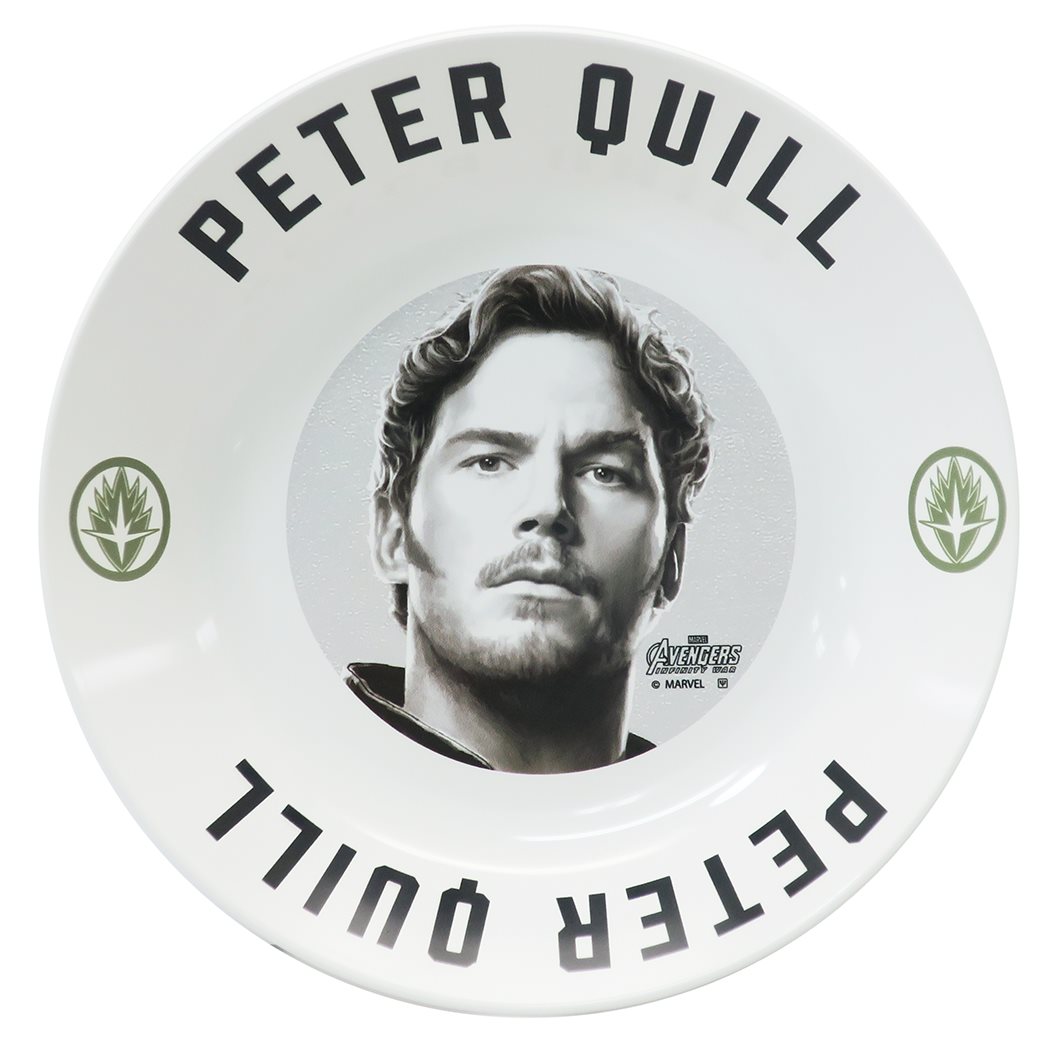 アベンジャーズ 4 エンドゲーム 中皿 PET ラウンド プレート リアルアート ピータークイル スターロード マーベル ヤクセル ガーディアンズオブギャラクシー 子供 男の子向け キャラクター食器通販 【MARVELCorner】 プレゼント 女の子 ギフトのサムネイル