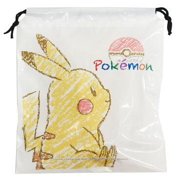 ポケットモンスター ビニール 巾着 ポリ きんちゃく ピカチュウ ポケモン サンアート プールバッグ キャラクターグッズ メール便可 シネマコレクション