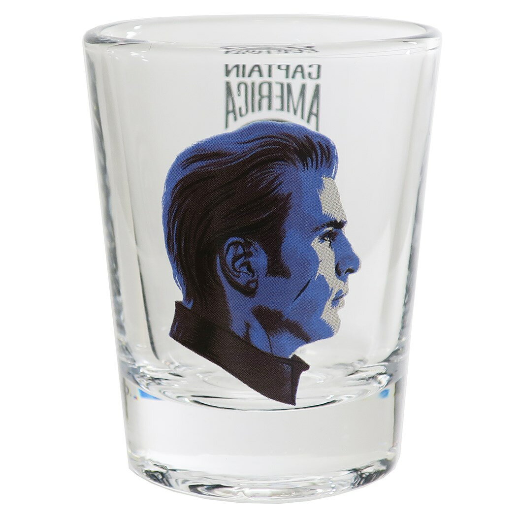 アベンジャーズ 4 エンドゲーム ショットグラス ミニ ガラス タンブラー キャプテンアメリカ マーベル サンアート 50ml 日本製 キャラクターグッズ [MARVELCorner] プレゼント 男の子 女の子 ギフトバレンタインのサムネイル