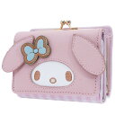 マイメロディ 三つ折り がまぐち財布 ミニウォレット フェイスデザイン サンリオ アルディ かわいい ギフト 雑貨 キャラクターグッズ シネマコレクション