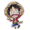 ワンピース ダイカット 防水 mini ステッカー ミニシール ルフィ ONE PIECE ゼネラルステッカー 耐水耐光 DECOシール アニメキャラクターグッズ メール便可 シネマコレクションバレンタイン