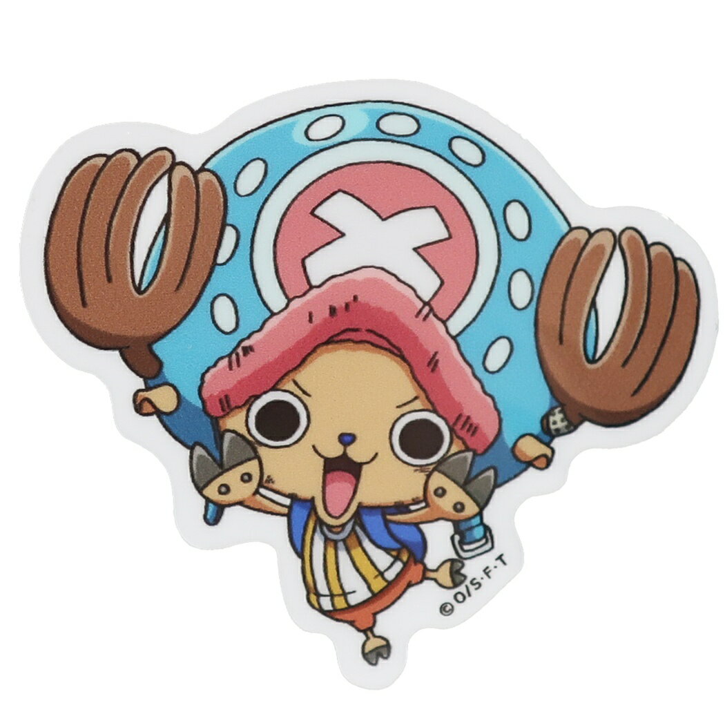 ワンピース ダイカット 防水 mini ステッカー ミニシール チョッパー ONE PIECE ゼネラルステッカー 耐水耐光 DECOシール アニメキャラクターグッズ メール便可 シネマコレクション プレゼント 男の子 女の子 ギフト