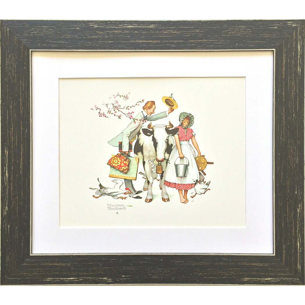 【12月は毎日ポイント10倍!】ノーマン ロックウェル アートフレーム Norman Rockwell ZNR-52695 美工社 ギフト 額付きインテリア通販...