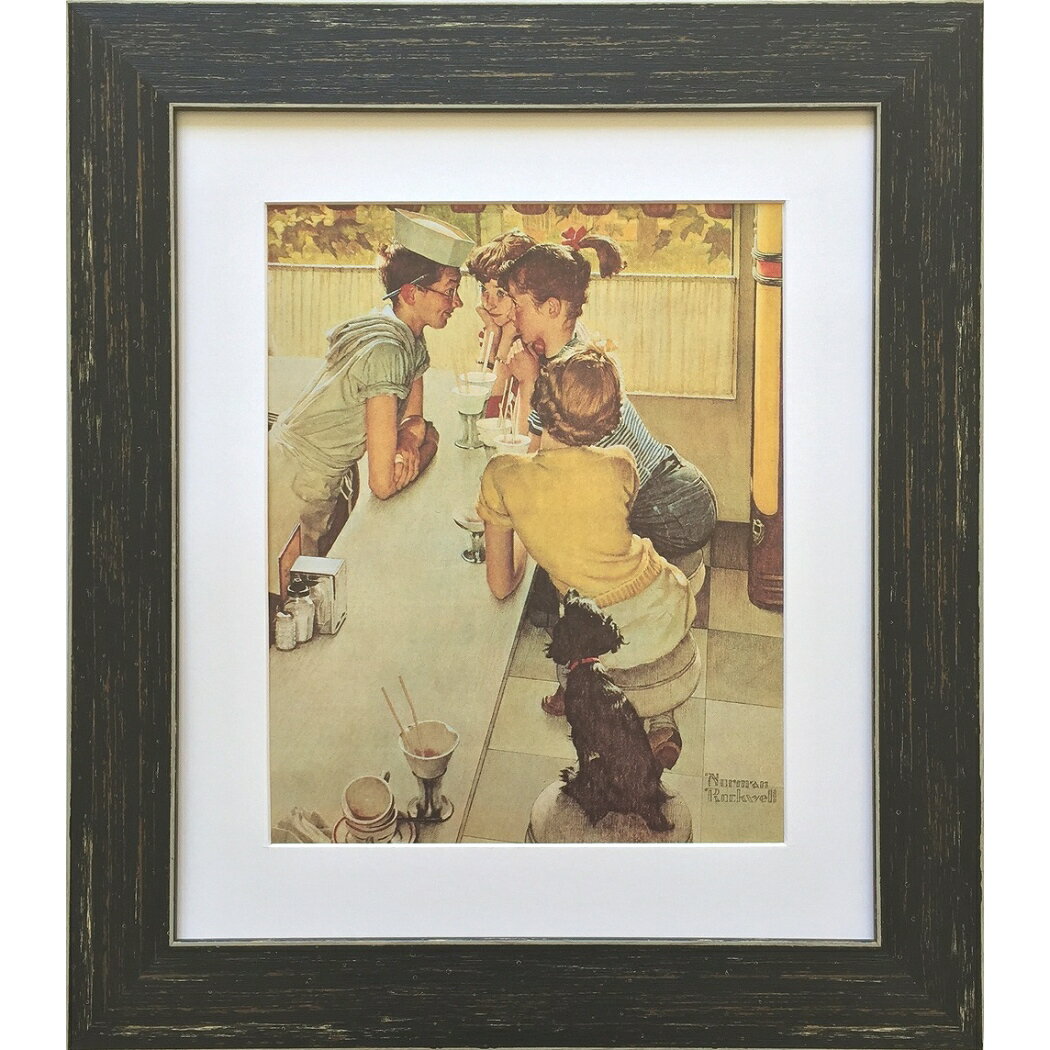 【12月は毎日ポイント10倍!】ノーマン ロックウェル アートフレーム Norman Rockwell ZNR-52699 美工社 ギフト 額付きインテリア通販...