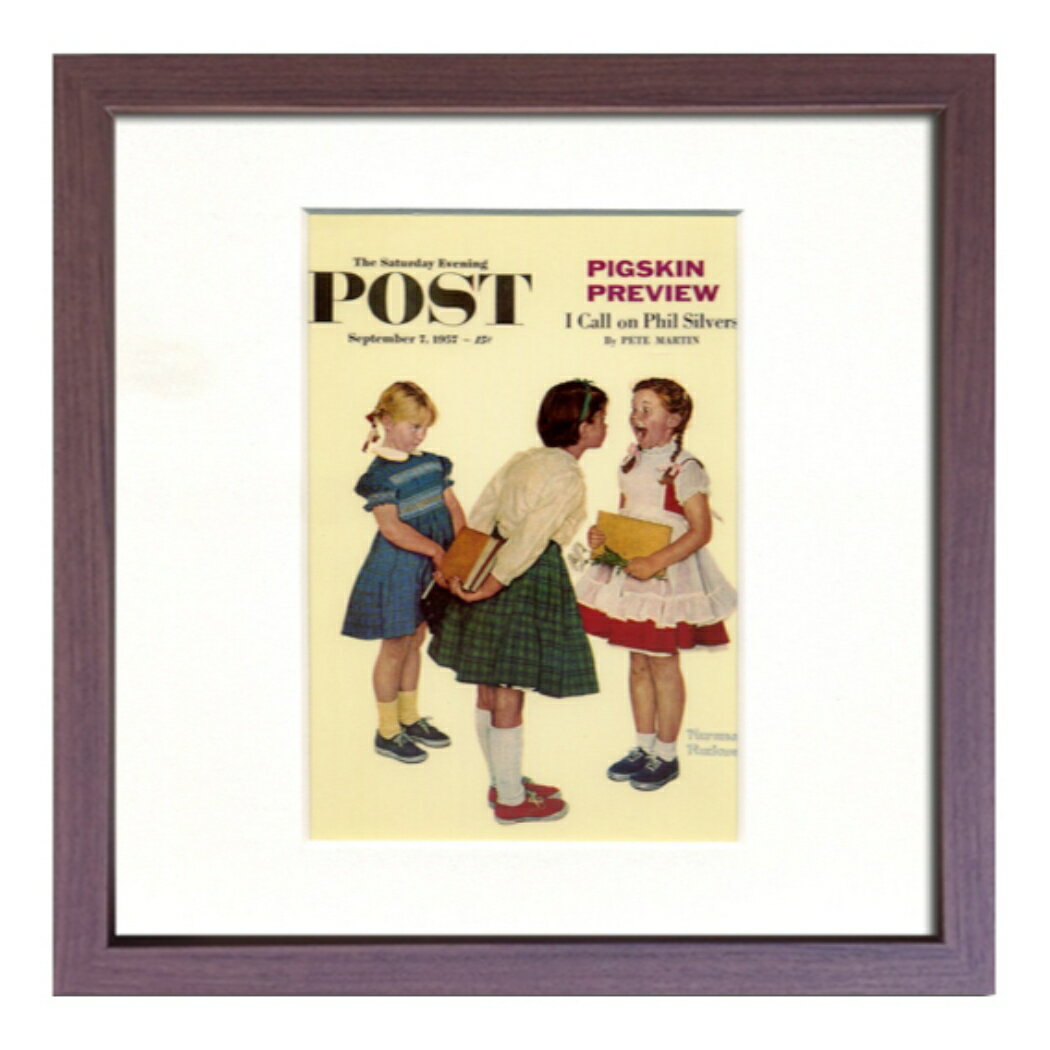 【12月は毎日ポイント10倍!】ノーマン ロックウェル アートフレーム Norman Rockwell ZNR-52745 美工社 ギフト 額付きインテリア通販...