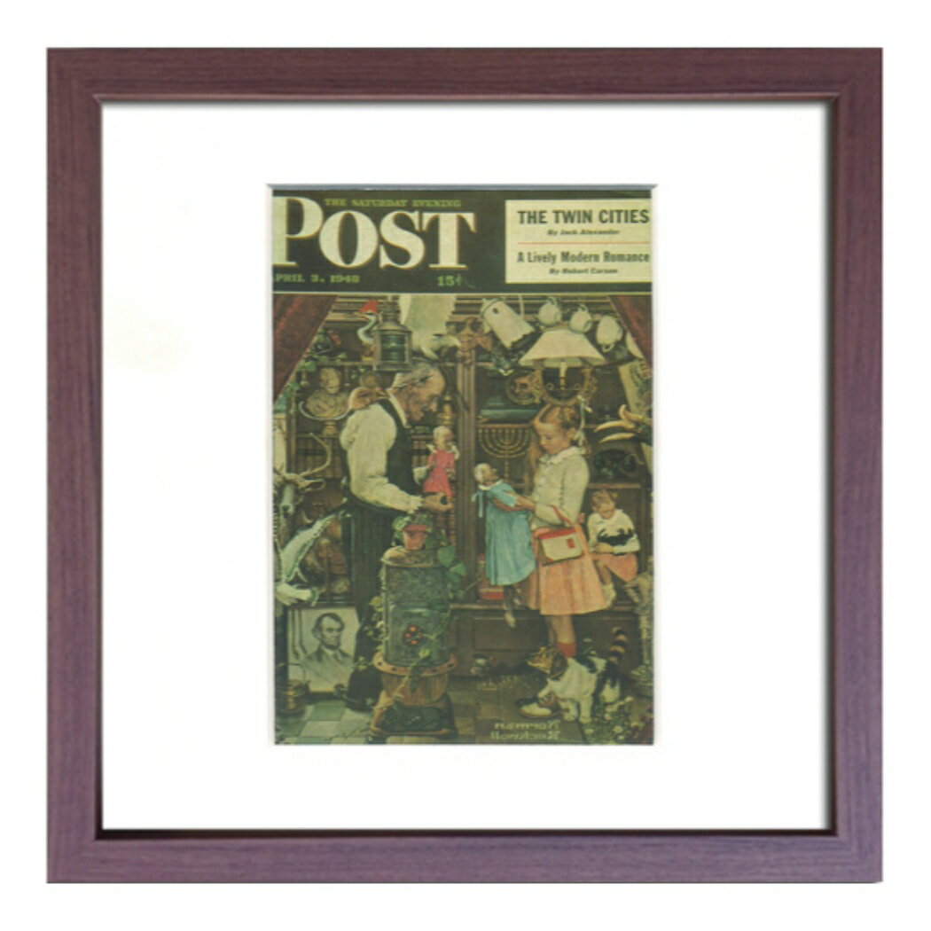 【12月は毎日ポイント10倍!】ノーマン ロックウェル アートフレーム Norman Rockwell ZNR-52749 美工社 ギフト 額付きインテリア通販...