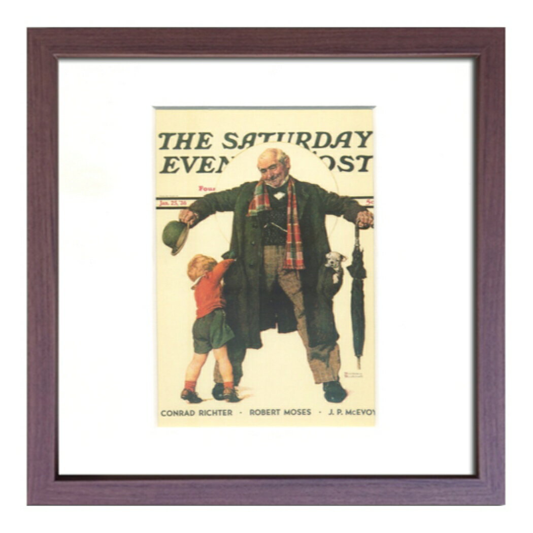【12月は毎日ポイント10倍!】ノーマン ロックウェル アートフレーム Norman Rockwell ZNR-52756 美工社 ギフト 額付きインテリア通販...