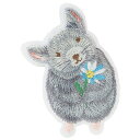 ワッペン チンチラ アイロン パッチ アニマル パイオニア 手芸用品 入園入学準備 雑貨 可愛いグッズ メール便可 シネマコレクション プレゼント 男の子 女の...