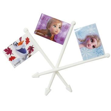 アナと雪の女王2 キャラ弁 雑貨 フラッグ ピックス 9本セット ディズニー ヤクセル お弁当 雑貨 日本製 キャラクターグッズ メール便可 シネマコレクション