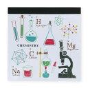メモ帳 STUDY HOLIC スクエア メモ 化学 グリーンフラッシュ 4柄100枚 プチギフト 図鑑風グッズ メール便可 シネマコレクション プレゼント 男...