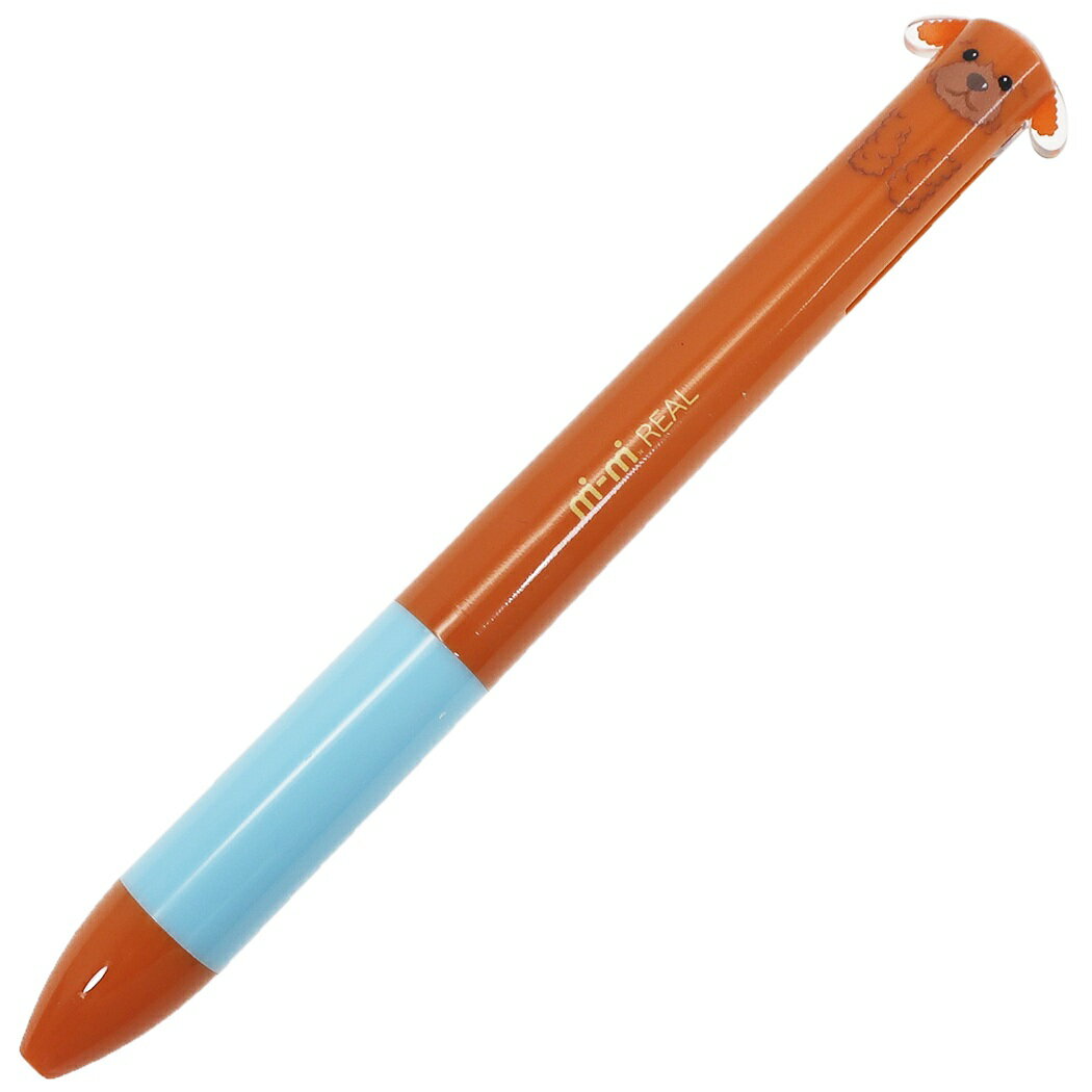 黒 赤 2色ボールペン トイプードルimi ペンEALシリーズer2 いぬ サカモト ミニプレゼント 文房具 大人向け キャラクターグッズ メール便可のサムネイル