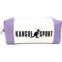 KANGOL SPORT コスメポーチ パステルトリコ 長角