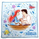 リトルマーメイド アリエル ミニタオル 全面 刺繍 ハンカチタオル シェルデイズ ディズニープリンセス 丸眞 プレゼント キャラクターグッズ メール便可 シネマ...