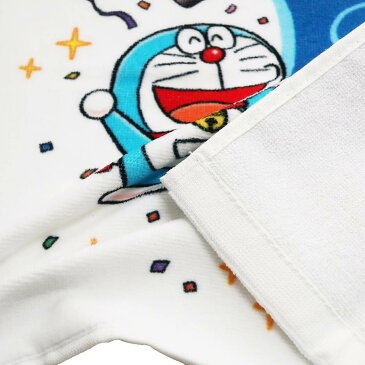ドラえもん フェイスタオル プリント ロングタオル 50周年記念 仲間たち エンスカイ プレゼント アニメキャラクターグッズ メール便可 シネマコレクション cpdr-2109