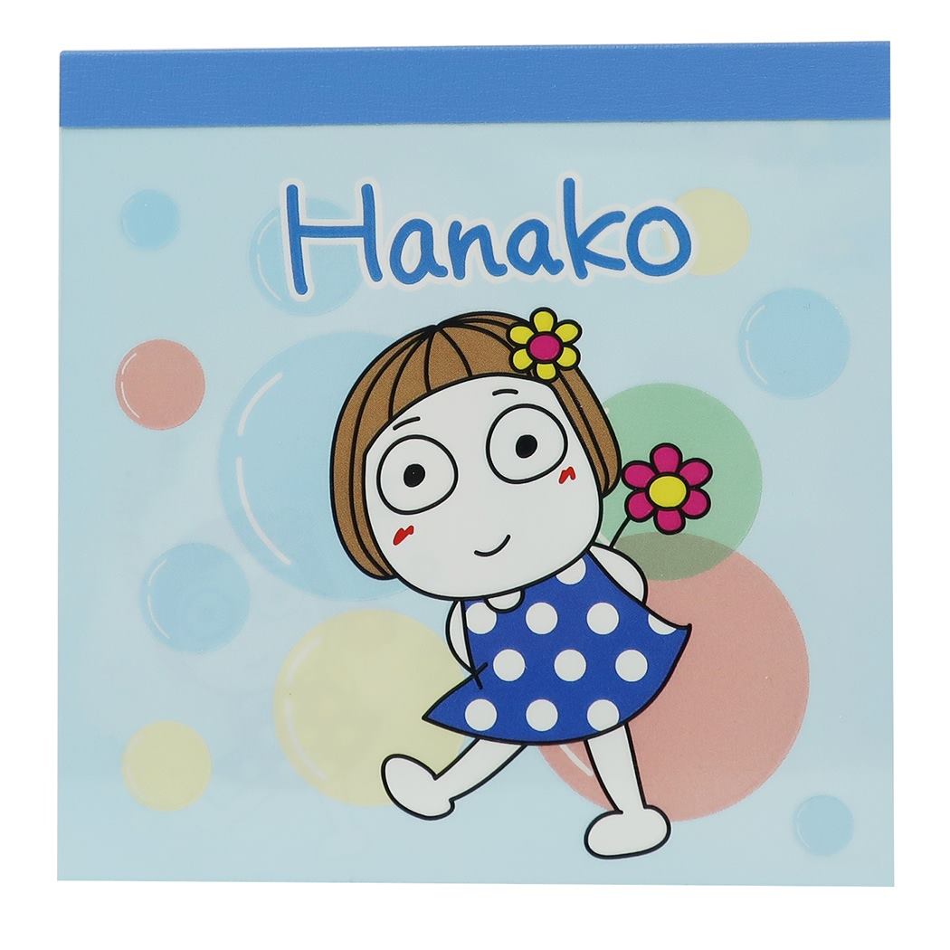 【ポイント10倍 & クーポン！】スクエア メモ メモ帳 キキぷり ブルー LINEスタンプ ケイカ ...