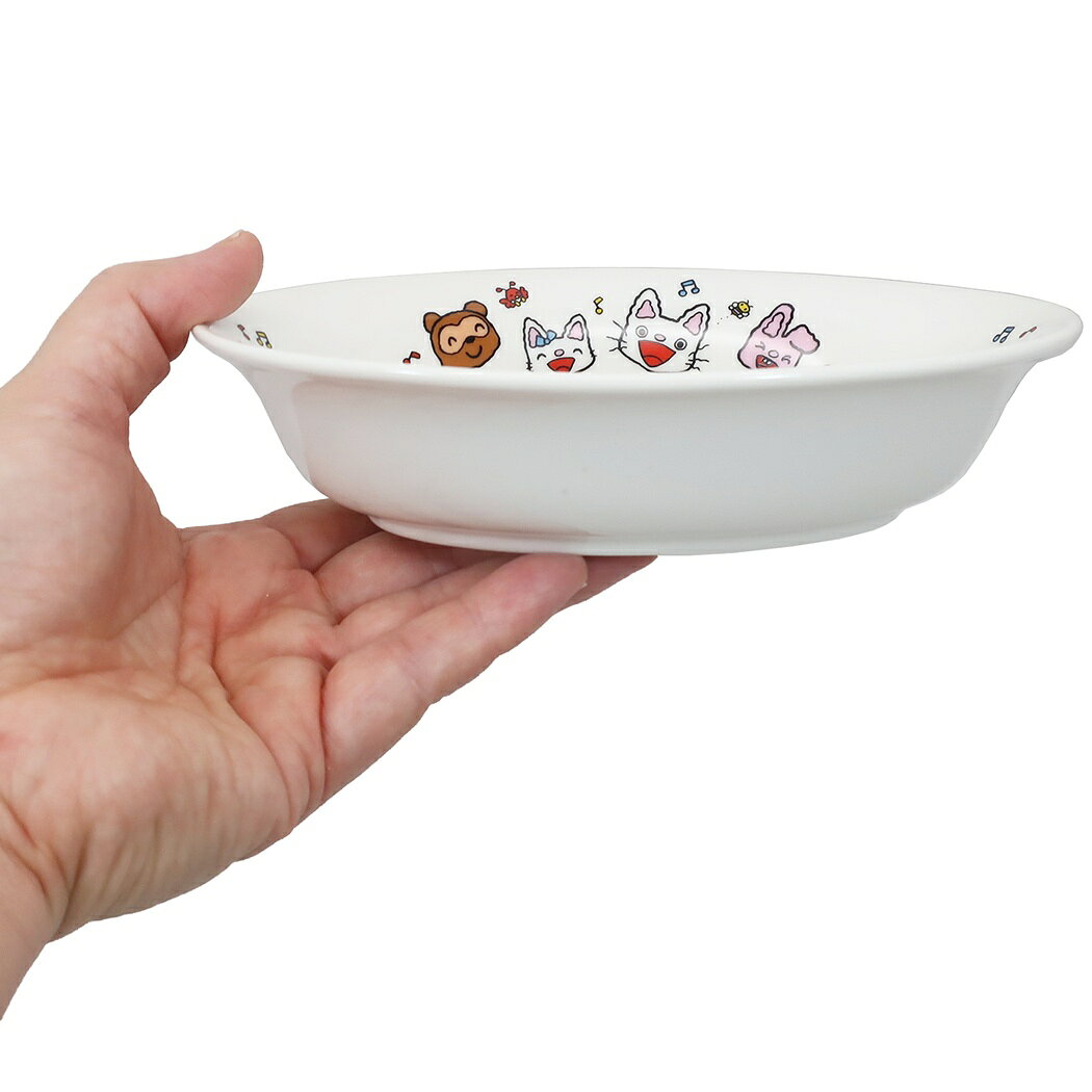 【最大1000円OFFクーポン！】キッズ食器 こども カレー皿 ノンタン 金正陶器 日本製食器 絵本 cinemacollection-10307408 キャラクターのシネマコレクション サンプル画像2