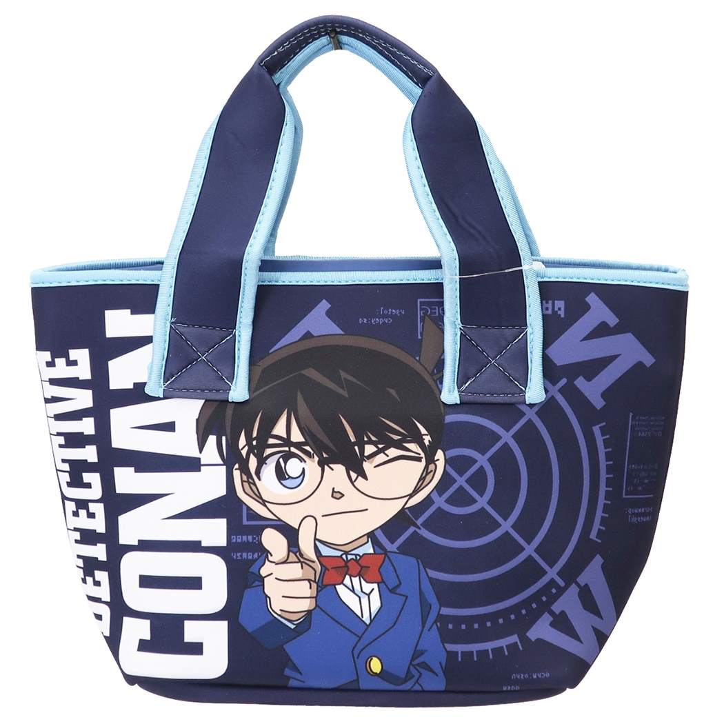 【店内買い回りポイント10倍】名探偵コナン ランチバッグ 保温保冷ポーチ付き ミニトート CONAN スモールプラネット お弁当かばん アニメキャラクター グッズ シネマコレクション プレゼント 男の子 女の子 ギフト ホワイトデー