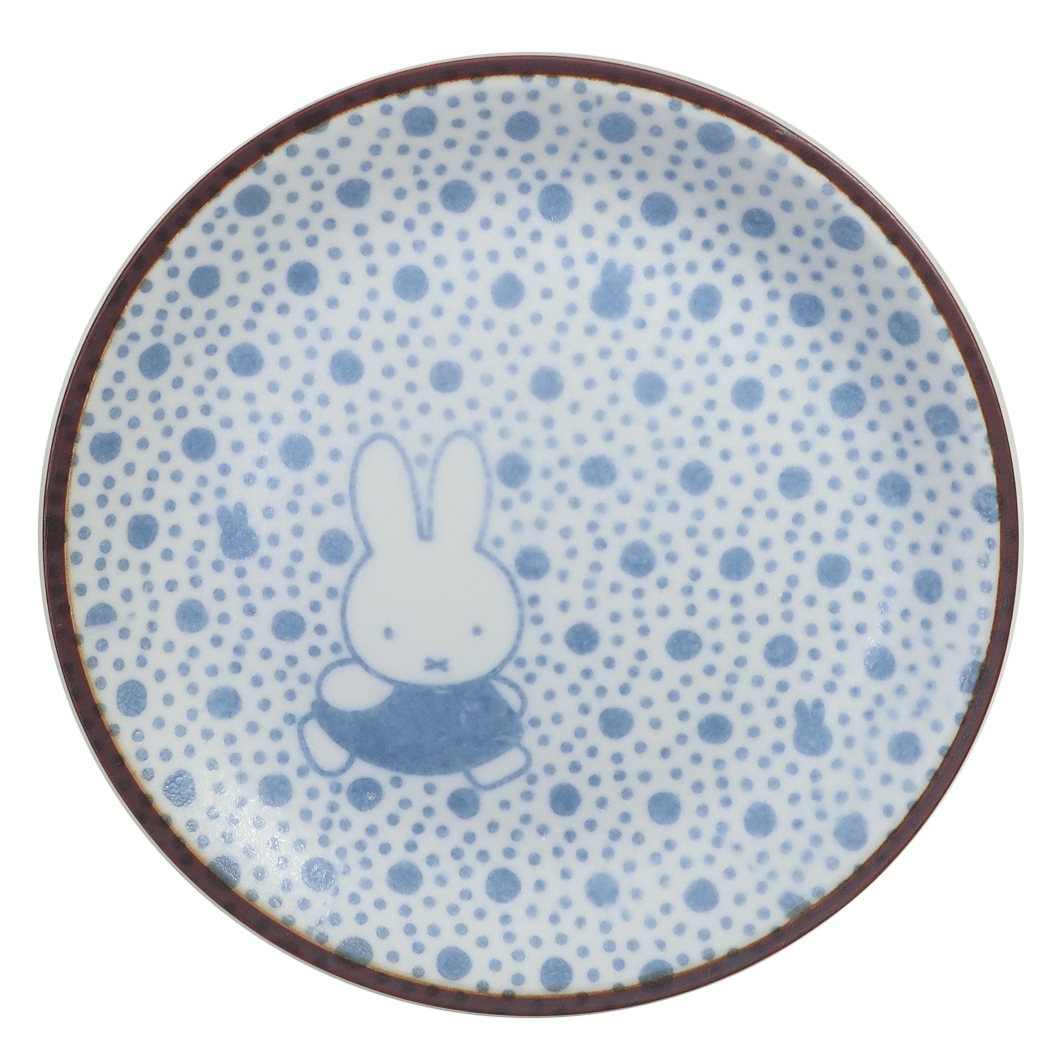 ミッフィー 小皿 美濃焼 ミニプレート 和小紋シリーズ 霞小紋 ディックブルーナ 金正陶器 プレゼント 絵本キャラクター グッズ シネマコレクション 男の子 女の子 ギフトのサムネイル