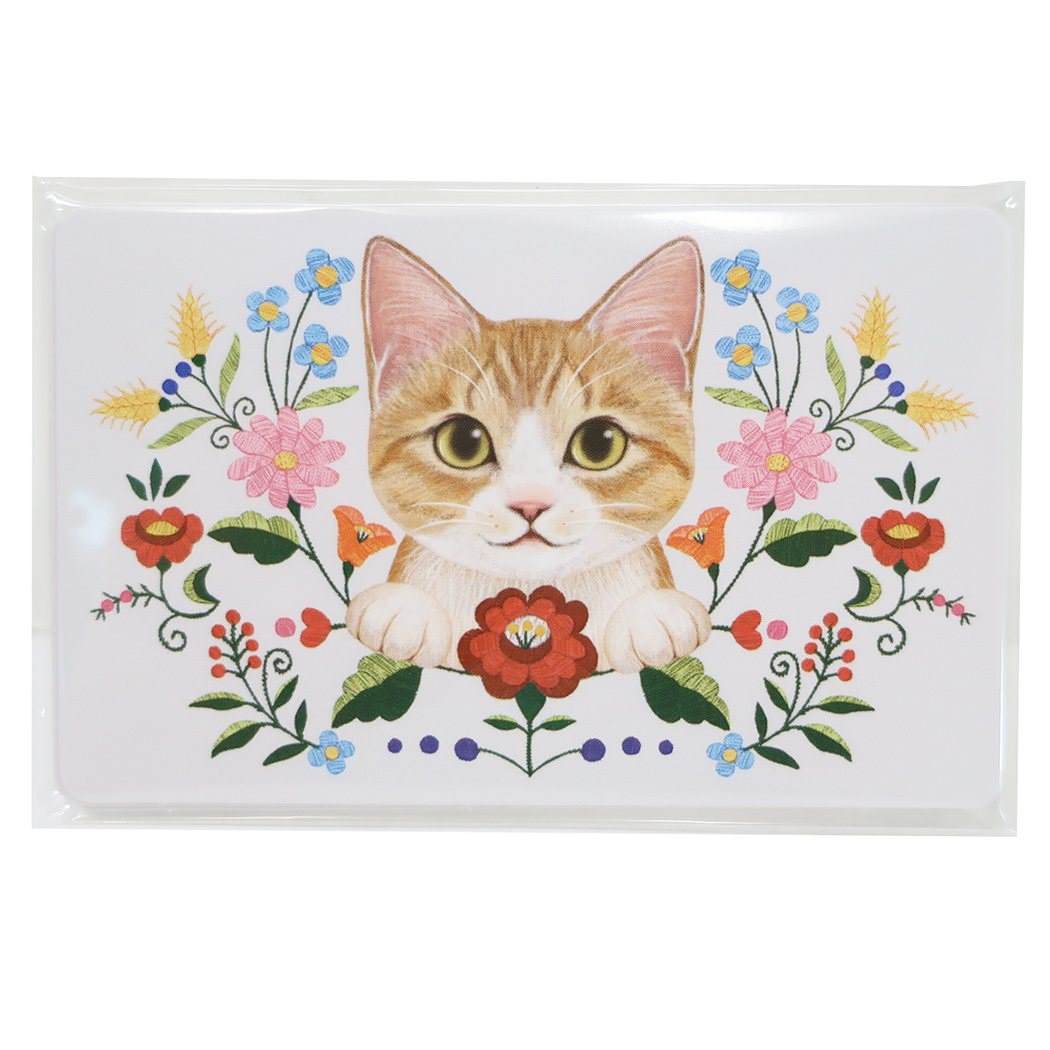 【12月は毎日ポイント10倍!】フェリシモ猫部 ミニ メッセージカード ミニ ネームカード 8枚セットNC-30 ねこ アクティブコーポレーション プレゼントカ...