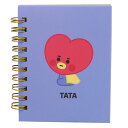 BT21 リングノート ミニ リング メモ TATA LINE FRIENDS カミオジャパン コレクション雑貨 キャラクター グッズ メール便可 シネマコレク...