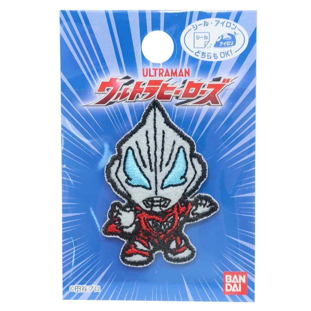 ウルトラヒーローズ ワッペン アイロンパッチシール ウルトラマンジード 特撮ヒーロー パイオニア 手芸用品 キャラクター グッズ メール便可 シネマコレクション プレゼント 男の子 女の子 ギフト