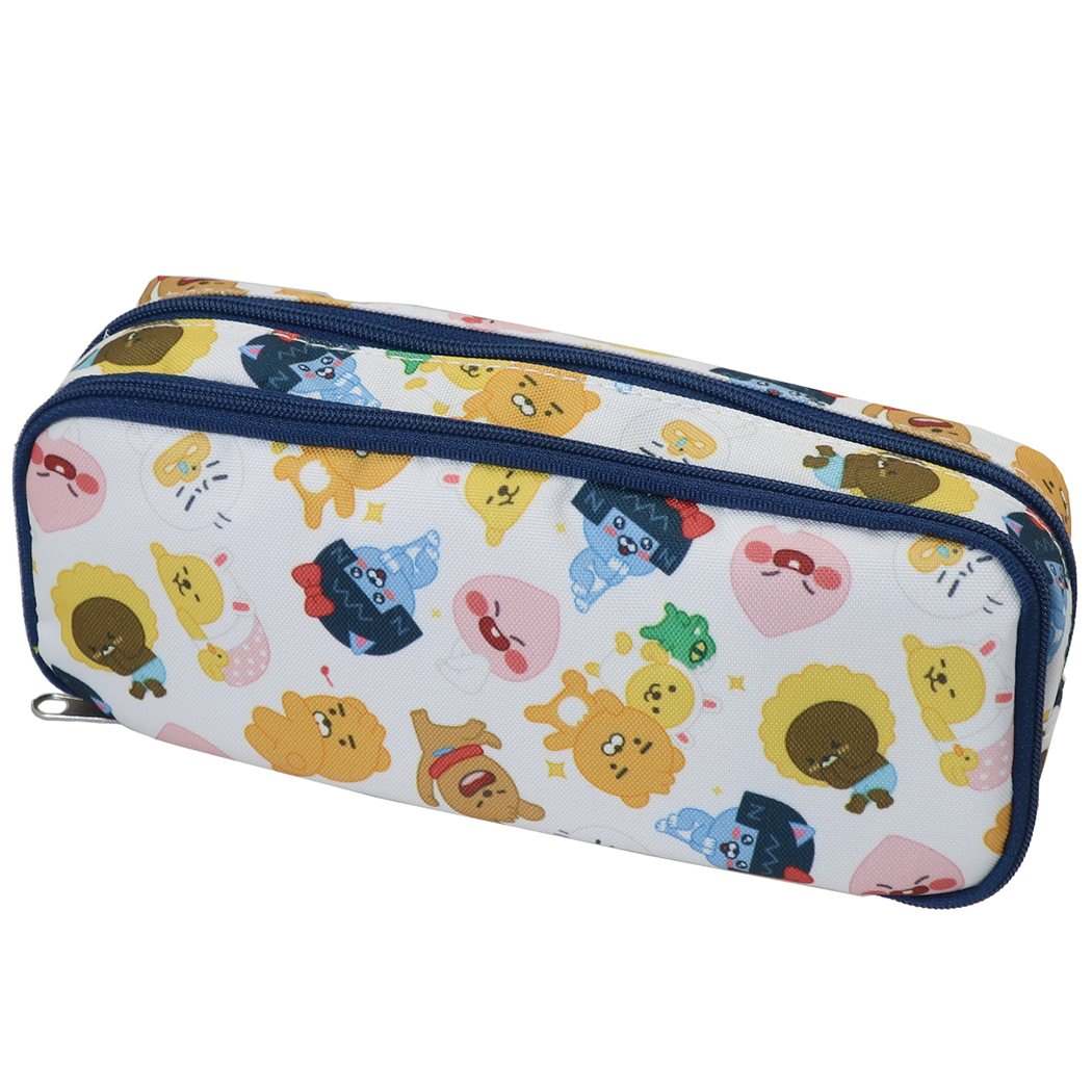 カカオフレンズ ペンケース 大容量 ファスナー 筆箱 ベーシックスタイル KAKAO FRIENDS サンスター文具 筆記用具 キャラクター グッズ シネマコレクション プレゼント 男の子 女の子 ギフトのサムネイル