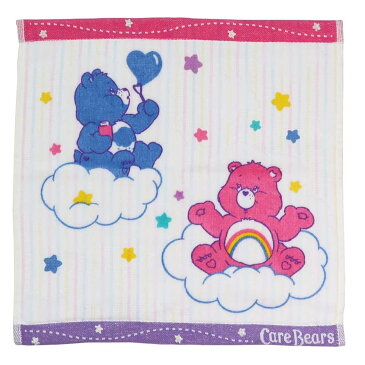 【店内買い回りでポイント最大10倍】ケアベア ハンドタオル キャリー タオル クラウドパステル CareBears 丸眞 プレゼント キャラクター グッズ メール便可 シネマコレクション