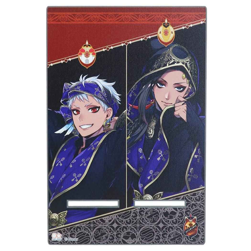 ツイステ グッズ アクリル ミラースタンド スカラビア寮 手鏡 ツイステッドワンダーランド サンスター文具 コレクション雑貨 キャラクター グッズ メール便可 シネマコレクション プレゼント 男の子 女の子 ギフト