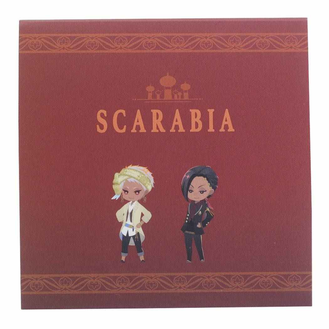 【12月は毎日ポイント10倍!】ツイステッドワンダーランド メモ帳 スカラビア スクエア ブロックメモ ディズニー カミオジャパン 200枚 キャラクター グッ...