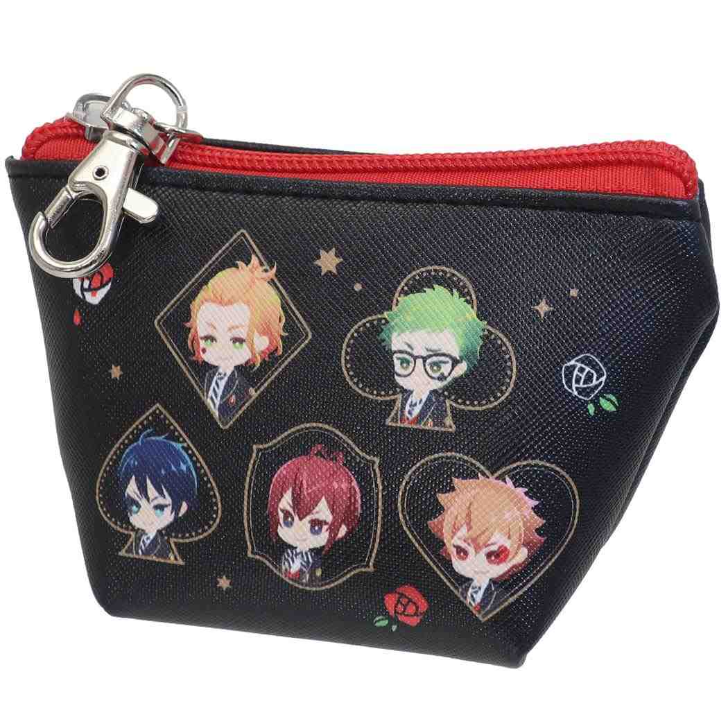 ツイステッドワンダーランド ミニポーチ ハーツラビュル ミニ 三角 ポーチ ディズニー クラックス 小物入れ 女の子 かわいい プレゼント キャラクター グッズ シネマコレクションのサムネイル