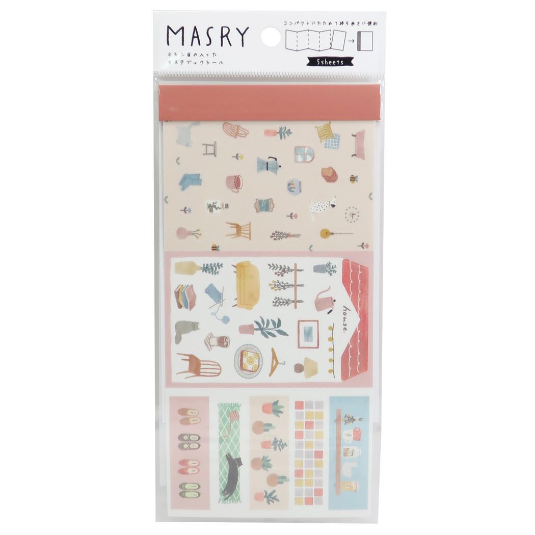 【ポイント10倍 & クーポン！】マスキングシール MASRY マスリー おうちタイム クーリア DECOシール かわいい 小学生 中学生 高校生 グッズ メール便可 シネマコレクション プレゼント 男の子 女の子 ギフトバレンタイン