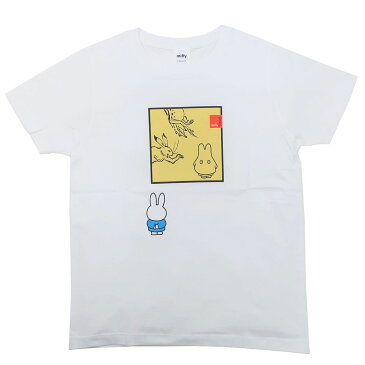 ミッフィー Tシャツ T-SHIRTS 鳥獣戯画 額縁 おばけ ディックブルーナ マリモクラフト 半袖 プレゼント 絵本キャラクター グッズ シネマコレクション