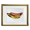 アンディ ウォーホール インテリアアート Andy Warhol POP ART Banana 1966 美工社 IAW-62096 壁掛け 額付き インテリ...
