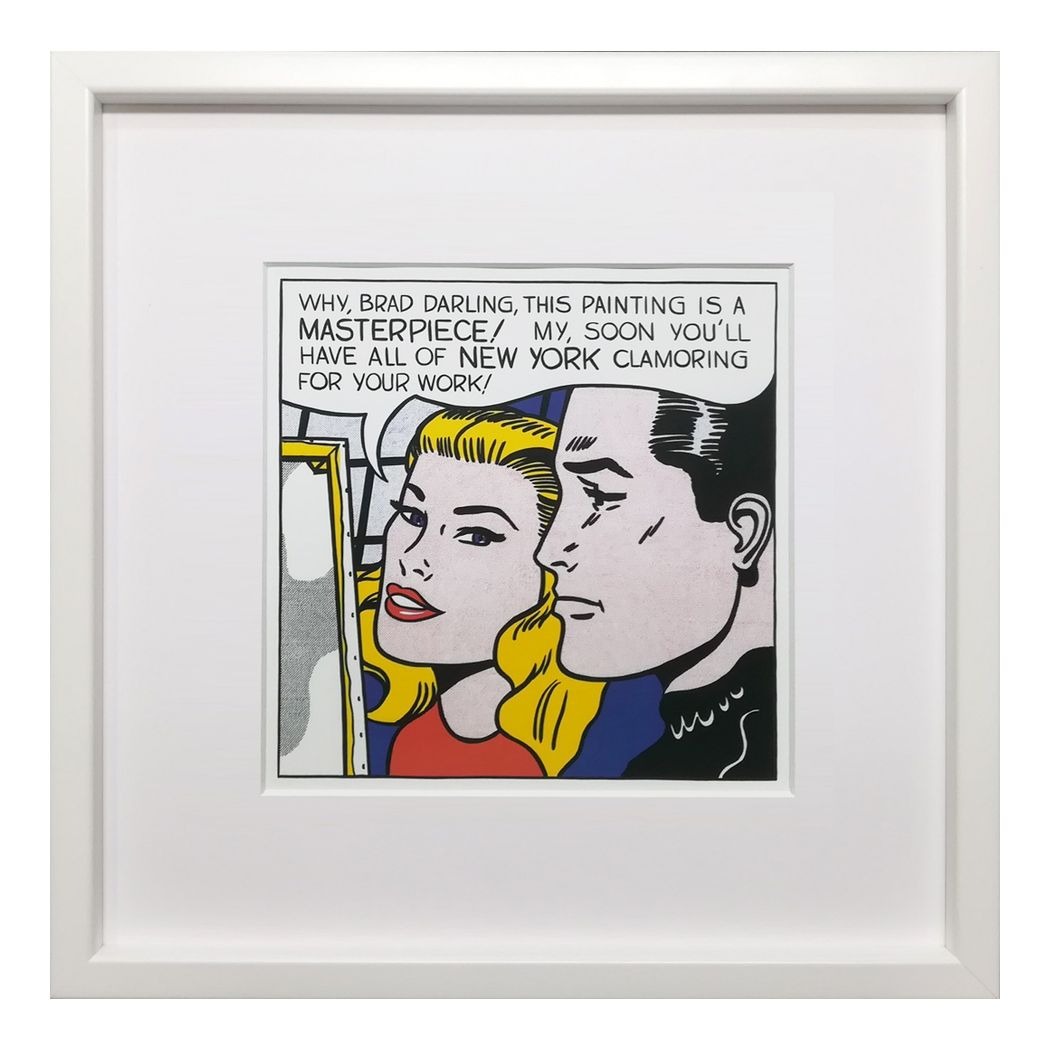  ꥭƥ󥹥 ƥꥢ Roy Lichtenstein Masterpiece 1962  IRL-62094 ɳݤ դ ƥꥢ  ͥޥ쥯