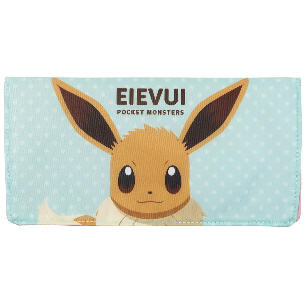 ポケットモンスター 不織布マスク携帯ケース 抗菌 フラット マスクポーチ イーブイ ポケモン ケイカンパニー プレゼント キャラクター グッズ メール便可 シネマコレクション