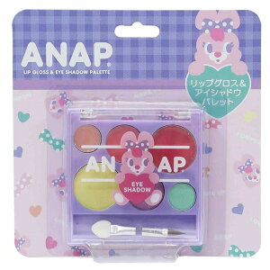 アナップ リップグロス ＆ アイシャドウパレット キッズコスメ ANAP レイス 女の子向け かわいい プレゼント キッズ 子ども 保育園 幼稚園 小学生 グッズ メール便可 シネマコレクション