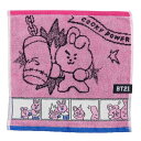 BT21 ミニタオル 制菌 ジャガード ハンカチタオル コミックタッチ COOKY LINE FRIENDS 丸眞 プレゼント キャラクター かわいい メール便...