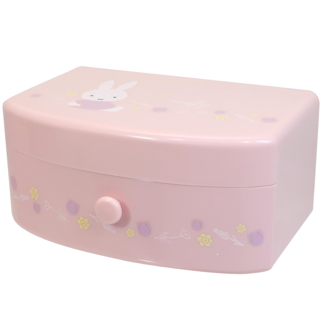 ミッフィー アクセサリーケース 引き出し付き ジュエリーボックス ピンク ディックブルーナ ティーズファクトリー 収納用品 絵本キャラクター グッズ シネマコレクション プレゼント 男の子 女の子 ギフトのサムネイル